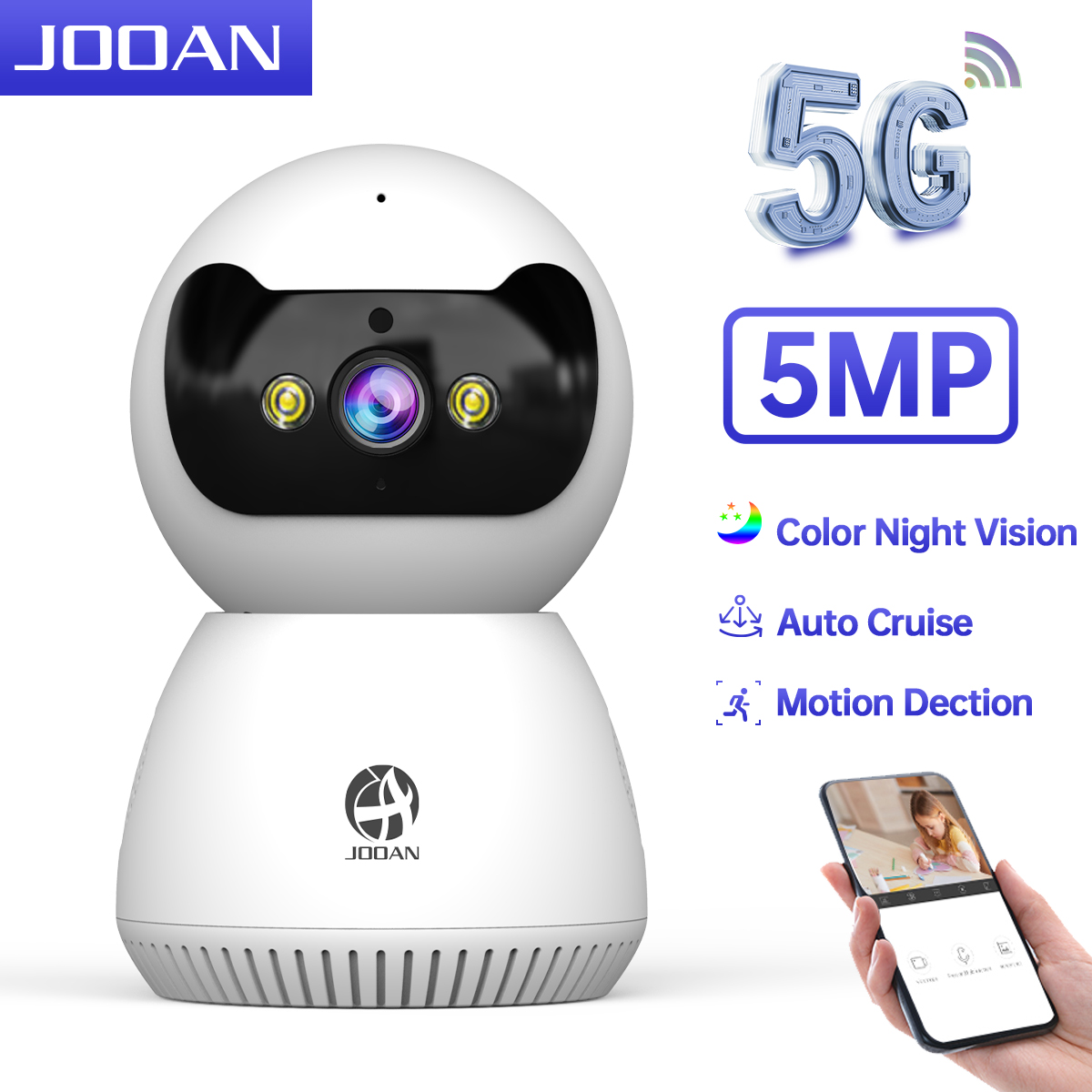 JOOAN 5MP 3MP IP Camera 5G WiF - Eufy Camera E220 recensie en prijs