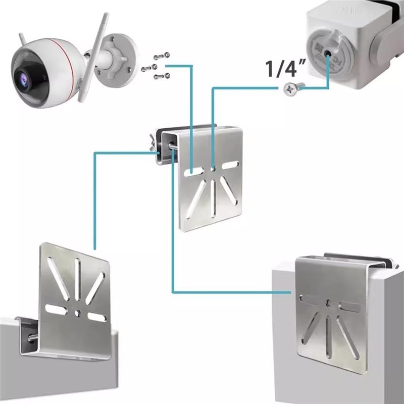 T24C 3-pack dakgootmontagebeug - Eufy Camera S340 recensie en prijs